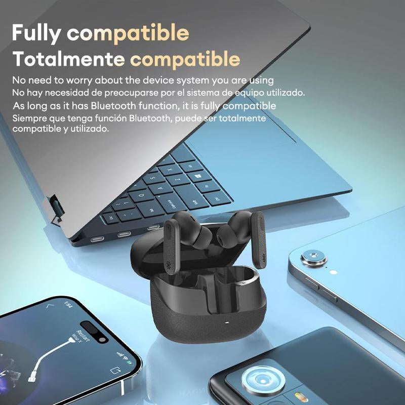 HYUNDAI TOUR-MAX7 TWS Wireless Bluetooth Earbuds HIFI Dolby Panoramic Sound Headset, Ultra-Long Battery Life Headphones Support ENC Call Noise Reduction