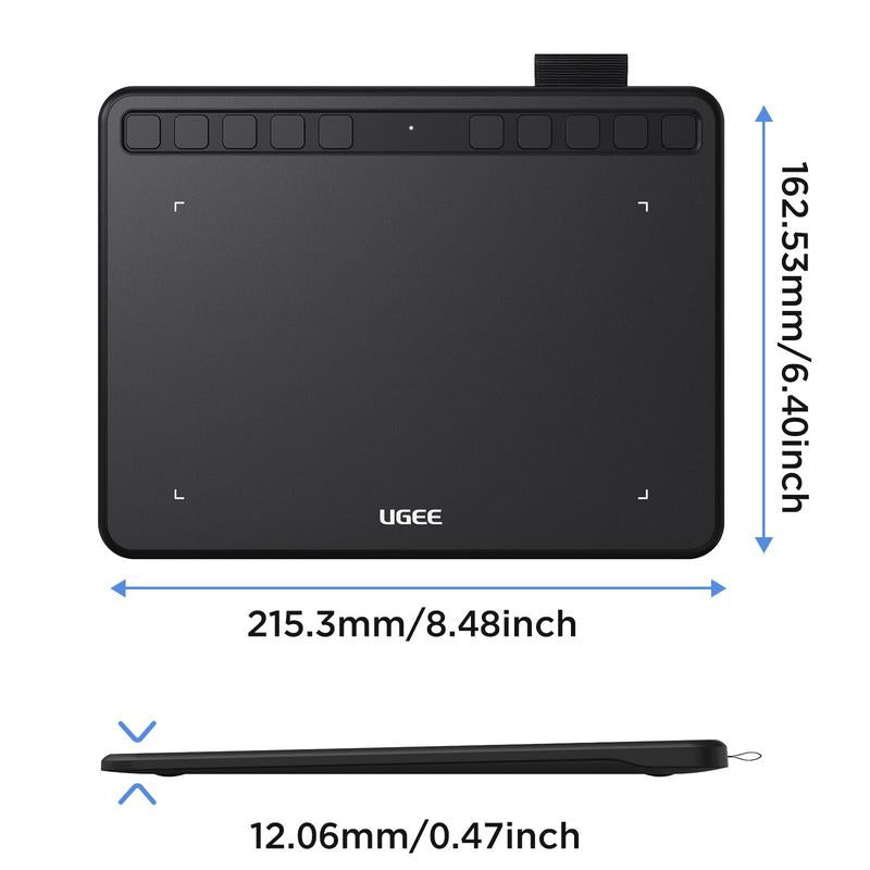 Digital Drawing Tablet, Portable Multifunctional Drawing Board, Durable Drawing Pad for Students, Fun Summer Gift, Writing Tablets, Education Devices Windows 10/Linux/Chromebook, Writing Tablets