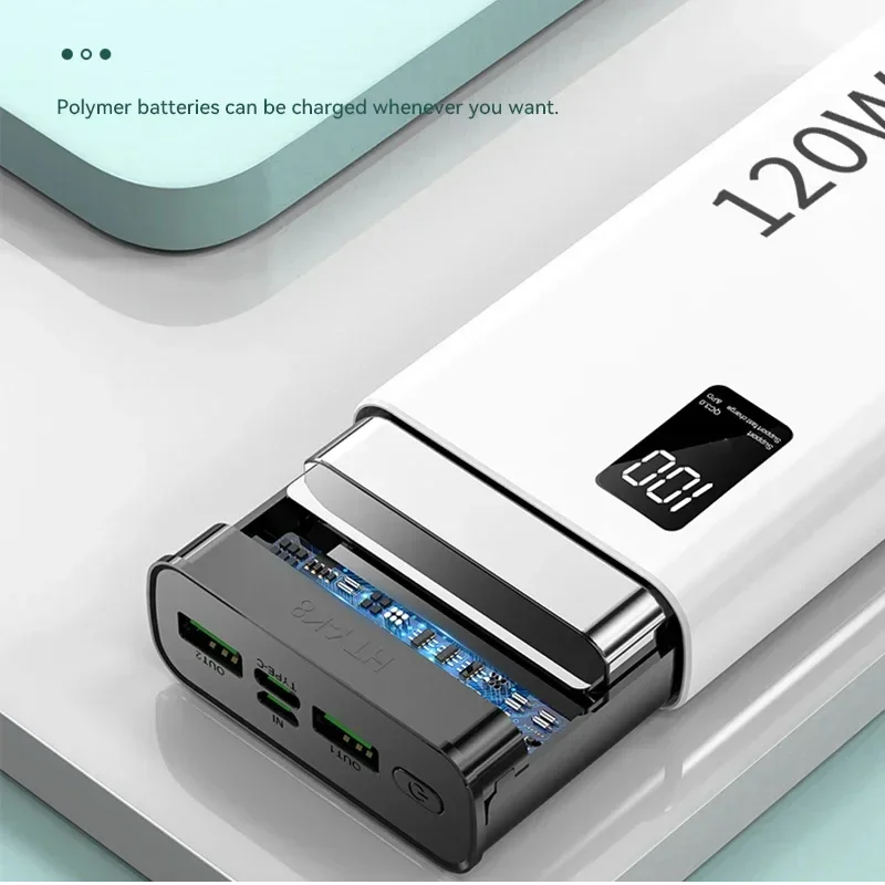 Xiaomi 120W 200000Mah High Capacity Power Bank Super Fast Charging Power Bank Portable Battery Charger for Iphone Samsung Huawei