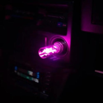 Car USB Night Light Touch Dimmable LED Filament Lamp Portable Lighting Plug and Play Decorative Atmosphere Light for Car Bedroom