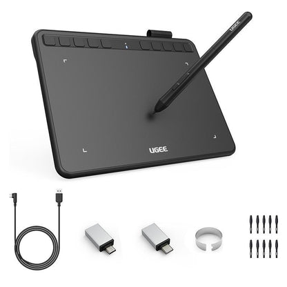 Digital Drawing Tablet, Portable Multifunctional Drawing Board, Durable Drawing Pad for Students, Fun Summer Gift, Writing Tablets, Education Devices Windows 10/Linux/Chromebook, Writing Tablets