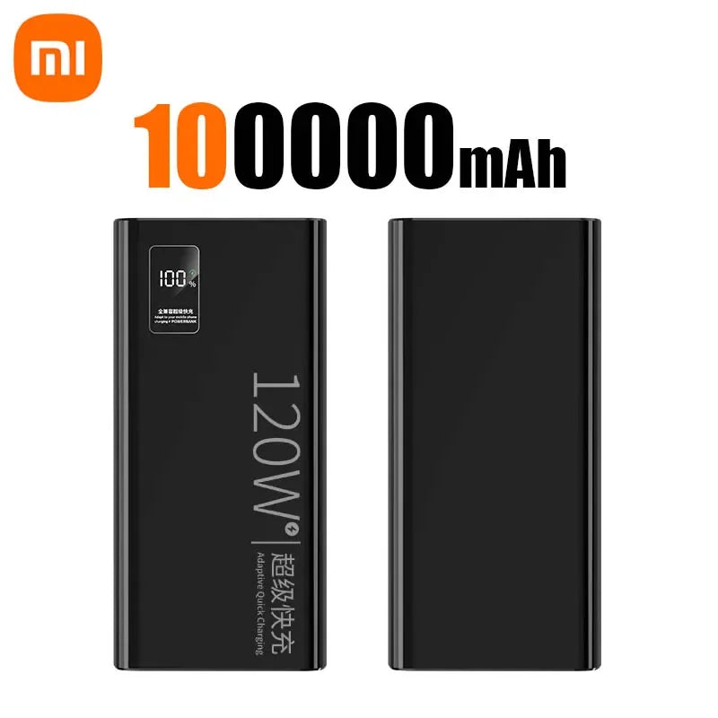 Xiaomi 120W 200000Mah High Capacity Power Bank Super Fast Charging Power Bank Portable Battery Charger for Iphone Samsung Huawei